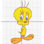 Tweety Bird Coordinate Graphing Drawing Coordinate Graphing Mystery