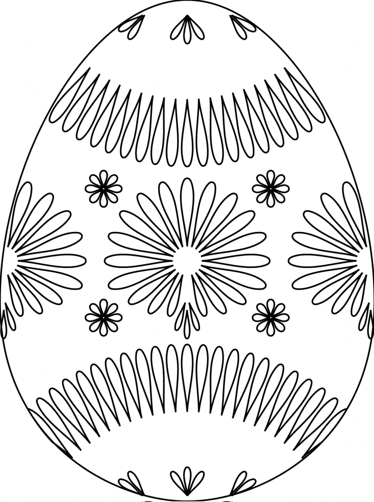 Ukrainian Egg Coloring Pages At GetColorings Free Printable 