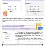 Understanding And Solving One Variable Inequalities 6th Grade Math