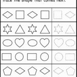 Unique Tracing Shapes Worksheets For Preschool Fun Worksheet Db excel