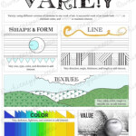 Variety Principles Of Design Printable Worksheet For Art Early