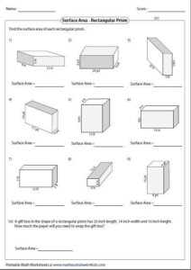 Perimeter Of Irregular Shapes Worksheets With Answers ...