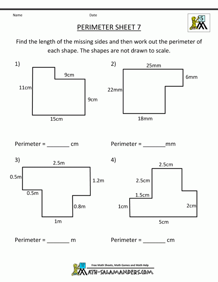 What Do You Know About Area And Perimeter Worksheets 99Worksheets