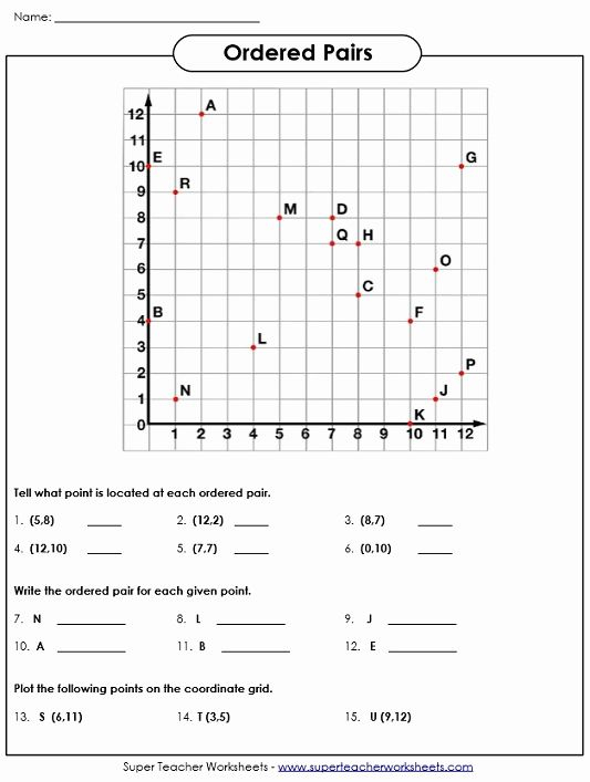 Worksheets Finding Number Pairs Part 3 Coordinate Plane Worksheets 