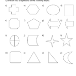 12 Symmetrical Shapes Worksheets Worksheeto