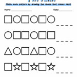 13 Preschool Shape Recognition Worksheets Worksheeto