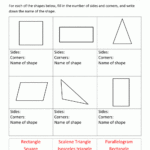 2nd Grade Math Geometric Shapes Worksheets Steemit 8 2nd Grade 2d