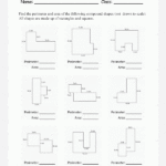 Area And Perimeter Of Composite Figures Word Problems Worksheet Pic