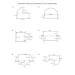 Area And Perimeter Of Compound Shapes A