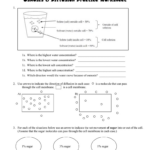 Diffusion And Osmosis Beaker Worksheet Answers Tv Com Zac Sheet