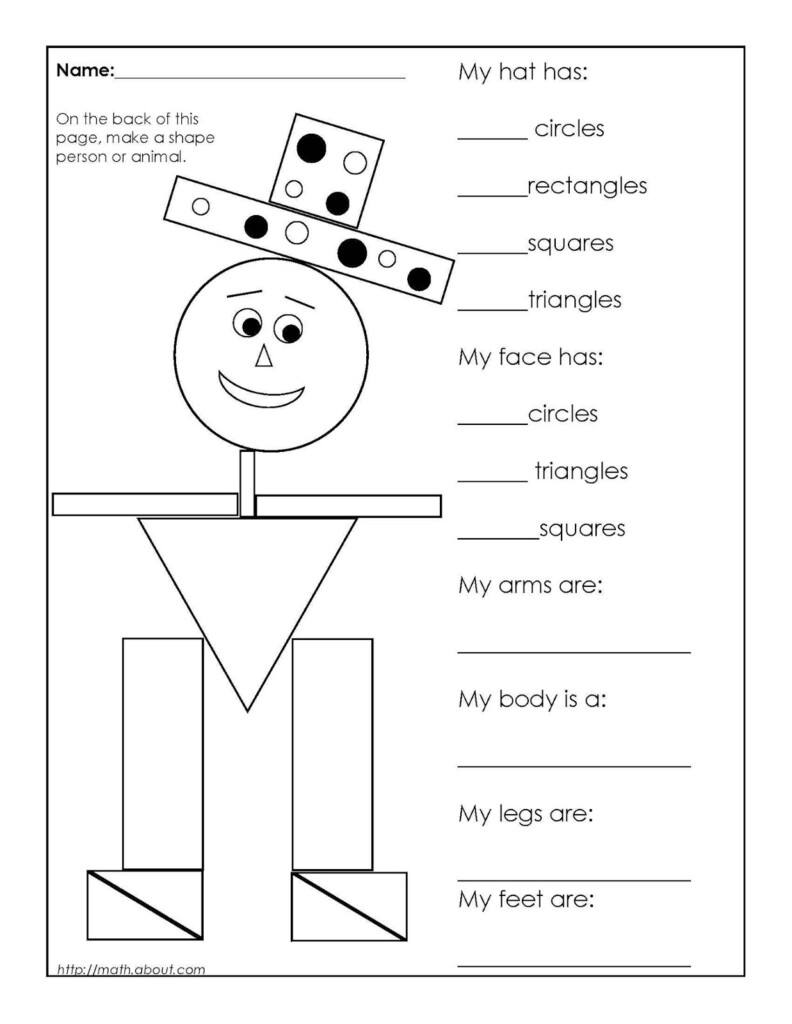 English Buddies ESL Worksheet Shapes