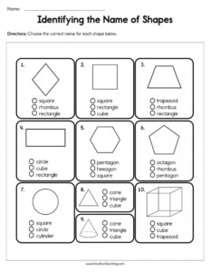 Identifying Shapes Pentagons Worksheets 99Worksheets - ShapesWorksheets.com