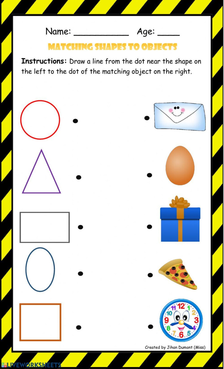 Kindergarten Math Worksheets Addition Shape Worksheets For Preschool ...