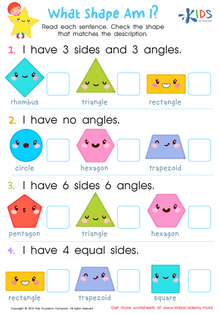 Shapes Worksheets For Grade 2